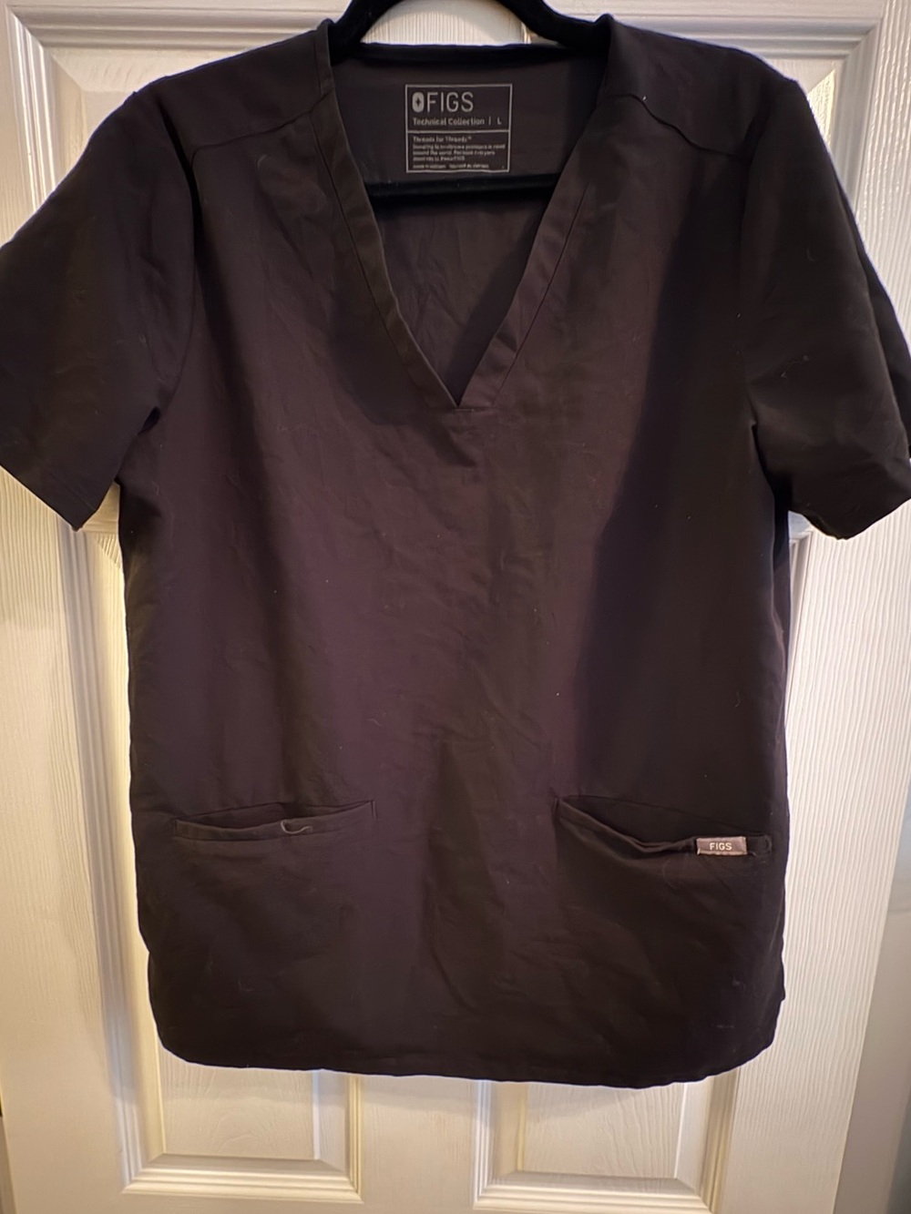 Figs Black Scrub Set- Large - Picture 8 of 11